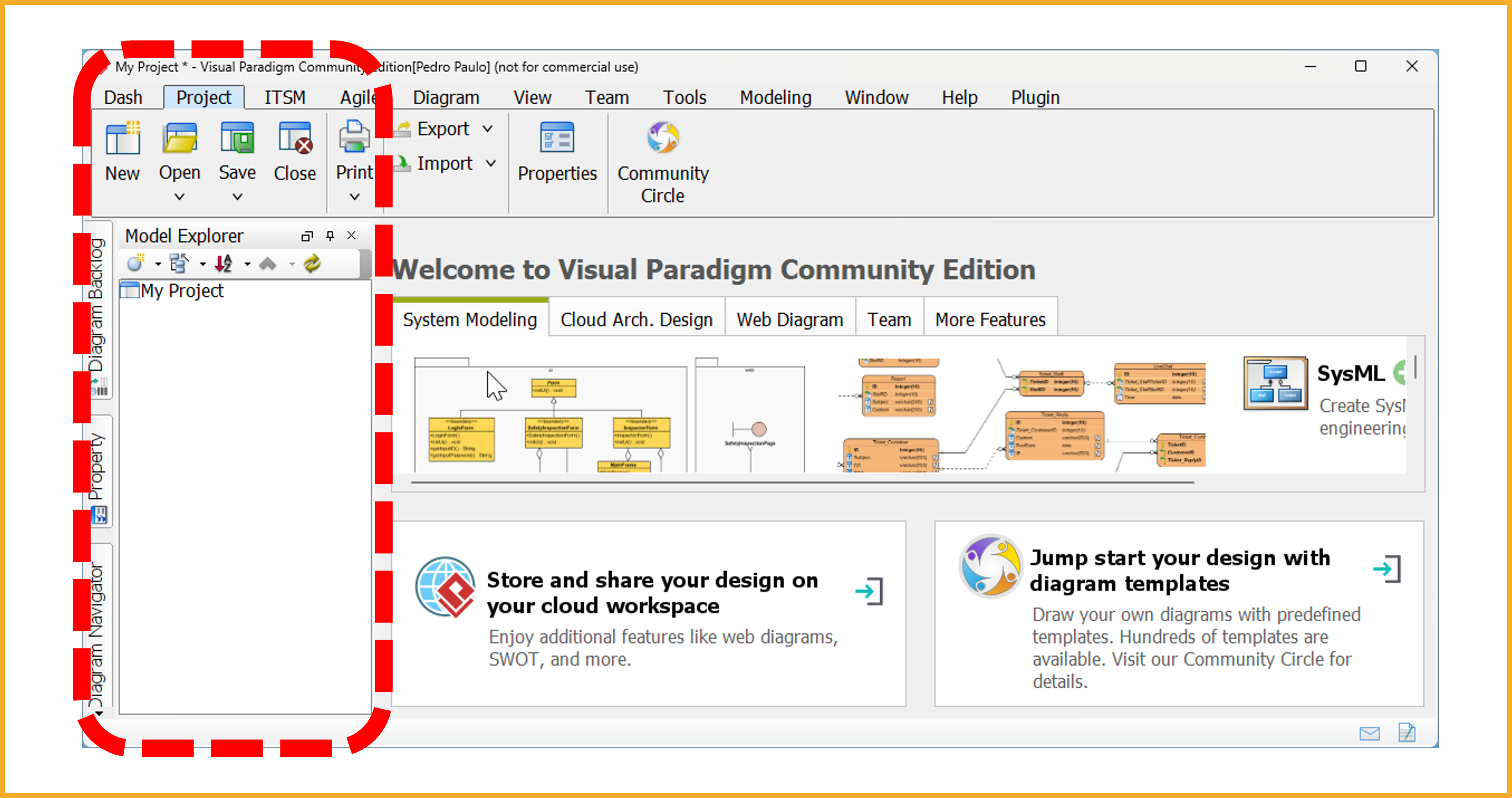 Step 2 – Create New Model